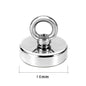 Super Strong Neodymium Fishing Magnets Heavy Duty imanes Magnet with Countersunk Hole Eyebolt for Salvage Magnetic Fishing
