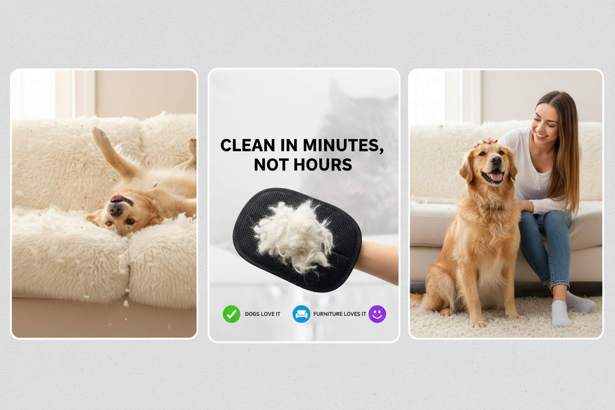 Clean Minutes Not Hours Dog